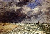 A Squall from Northwest by Eugene Boudin